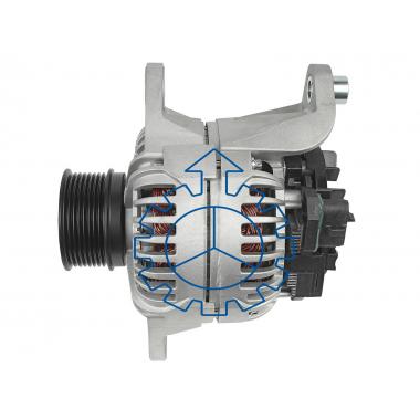 Alternator 0124555036