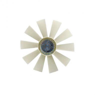 Fan with clutch