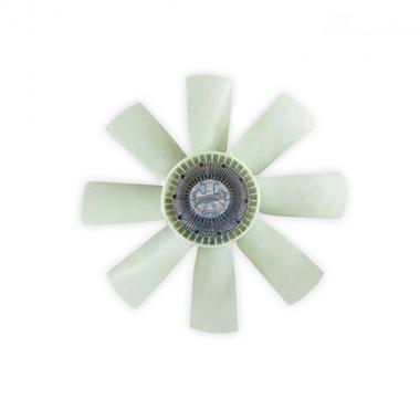Fan with clutch
