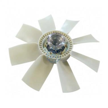 Fan with clutch