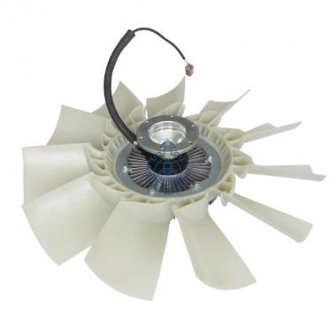 Fan with clutch
