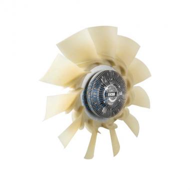 Fan with clutch