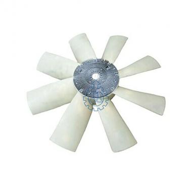 Fan with clutch