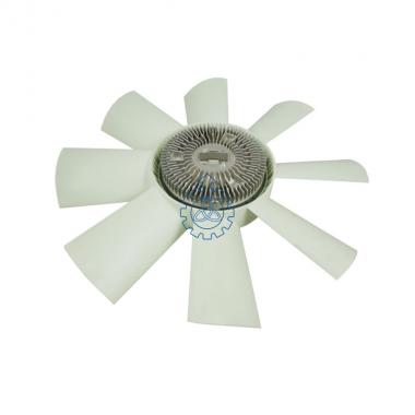 Fan with clutch