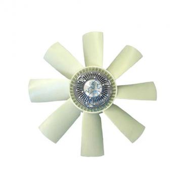 Fan with clutch