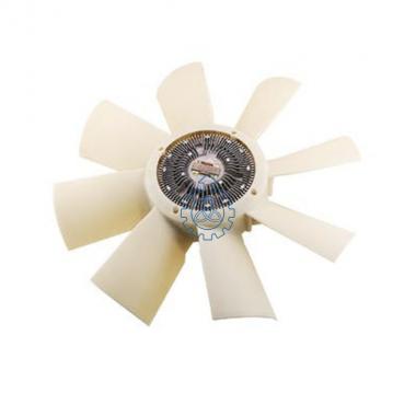 Fan with clutch