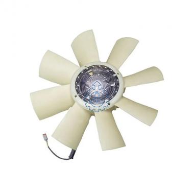 Fan with clutch