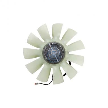 Fan with clutch
